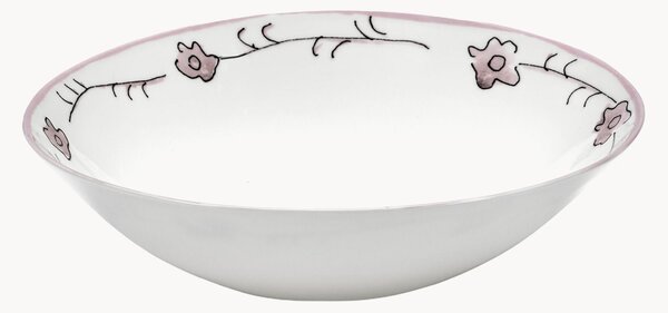 Set di 2 ciotole in Fine Bone China Midnight Flowers