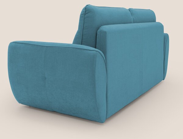 Zeus Divano letto scandinavo con schienale alto in tessuto impermeabil