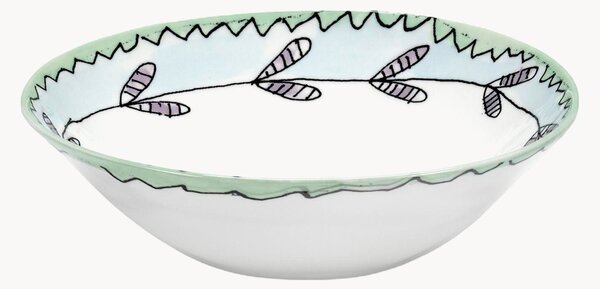 Set di 2 ciotole piccole in Fine Bone China Midnight Flowers