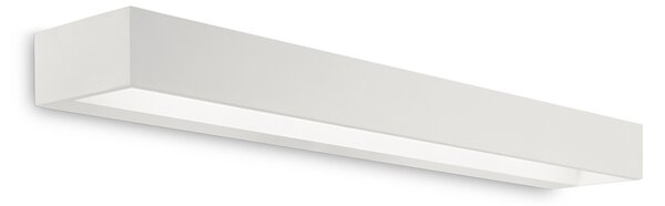 Applique Moderna Cube Metallo Bianco Led 14,5W 3000K Luce Calda