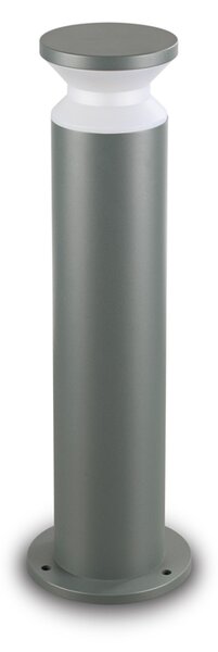 Piantana Moderna Torre Alluminio Antracite 1 Luce E27 H60Cm