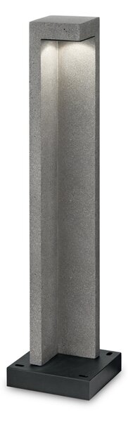 Piantana Moderna Titano Materie Plastiche Grigio Granito Led 9W 4000K H74Cm