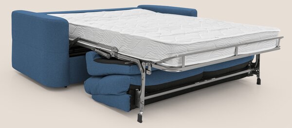 Cupido Divano letto materasso H18 cm e schienale alto in tessuto imper