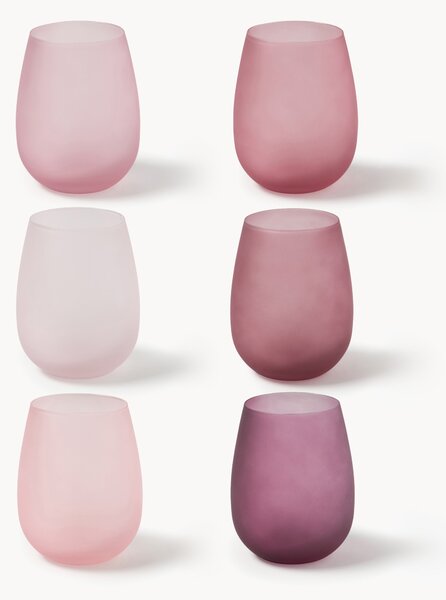 Set di 6 bicchieri Happy Hour