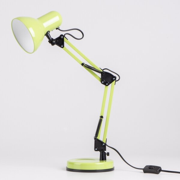 Brilagi - Lampada da tavolo LED ROMERO 1xE27/10W/230V verde