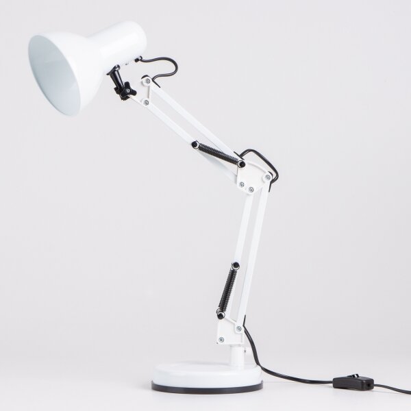 Brilagi - Lampada da tavolo LED ROMERO 1xE27/10W/230V bianca