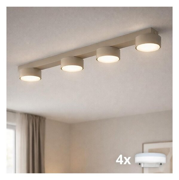 Brilagi - Faretto LED MONO 4xGX53/30W/230V beige
