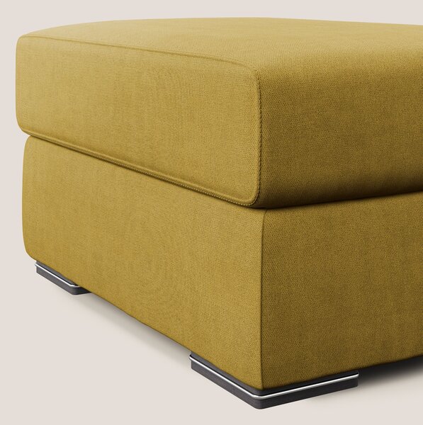 Sun pouf apribile contenitore in tessuto impermeabile T02 giallo
