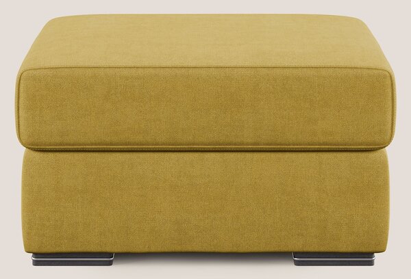 Sun pouf apribile contenitore in tessuto impermeabile T02 giallo