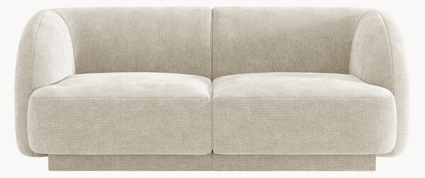 Divano 2 posti in ciniglia Miley, larg. 180 cm