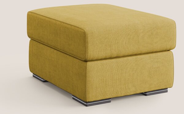 Sun pouf apribile contenitore in tessuto impermeabile T02 giallo
