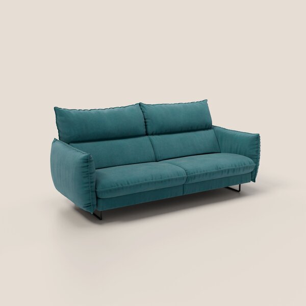 Monamour Divano dal design moderno con opzione relax elettrico in micr