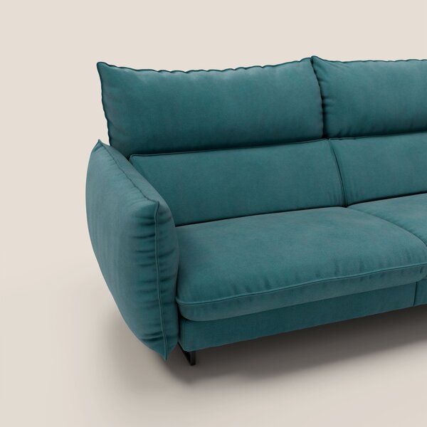 Monamour Divano dal design moderno con opzione relax elettrico in micr