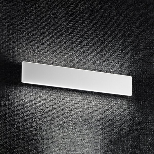 Applique In Metallo Moderna Plank Bianco Led Piccola Luce Calda Grande