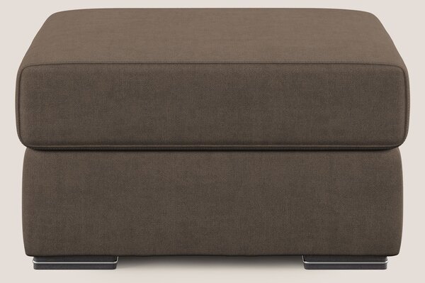 Sun pouf apribile contenitore in tessuto impermeabile T02 marrone