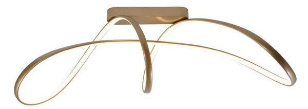 Lampada da soffitto a LED FERMI 50W 4250 lm in alluminio bianco-oro, dimensioni: 33x92x29 cm, IP20, Zuma Line