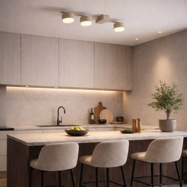 Brilagi - Faretto LED MONO 3xGX53/12W/230V beige