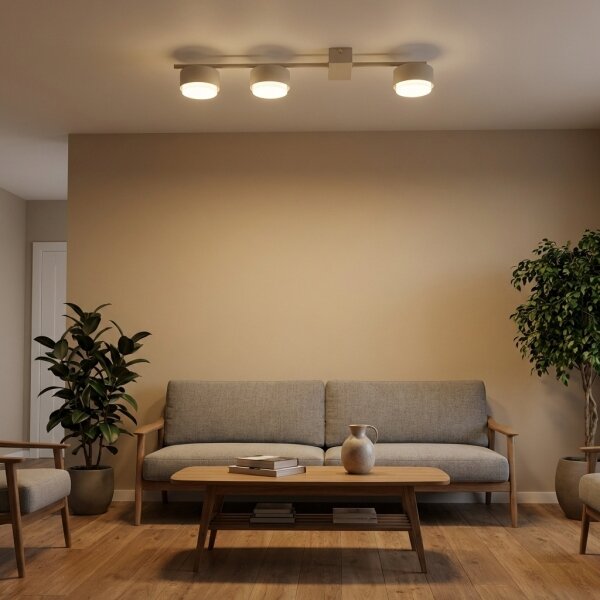 Brilagi - Faretto LED MONO 3xGX53/12W/230V beige