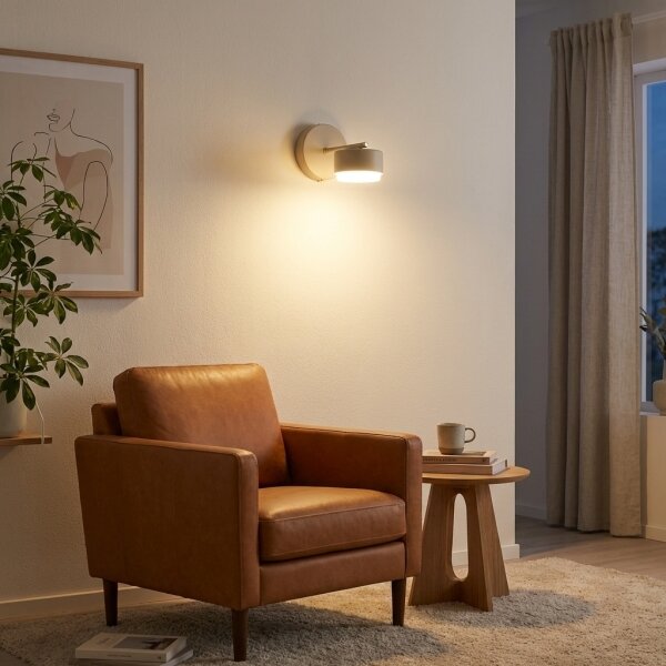Brilagi - Lampada da parete LED MONO 1xGX53/12W/230V beige