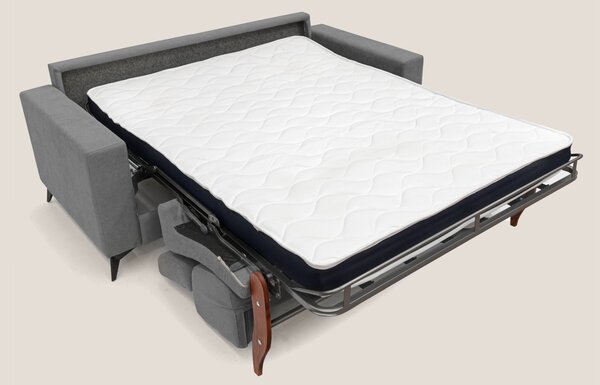 Pegaso divano letto con poggiatesta reclinabili e rivestimento T02 gri