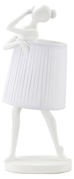 Lampada da tavolo Mauro Ferretti modello Ballet, attacco E14, dimensioni 29x25x62,5 cm, colore bianco