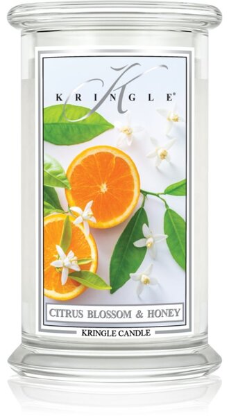Kringle Candle Classic Citrus Blossom & Honey candela profumata 623 g