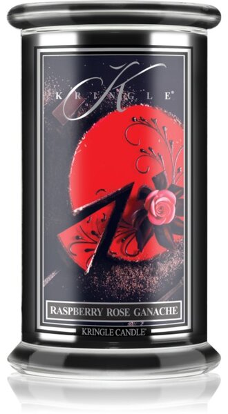 Kringle Candle Reserve Raspberry Rose Ganache candela profumata 623 g