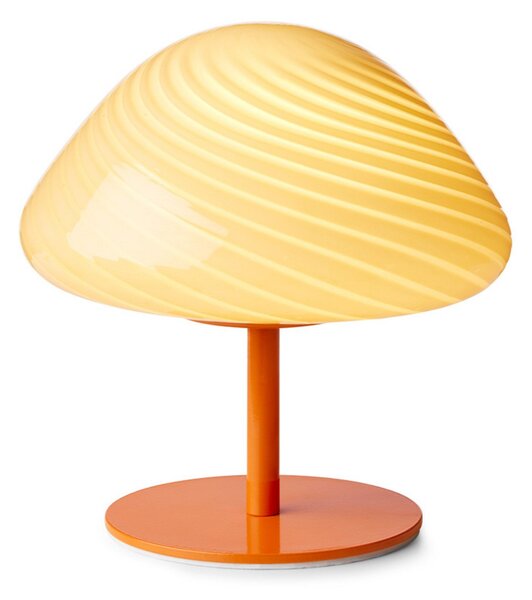Lampade da tavolo Halo Design, Arancione, Soggiorno, Vetro