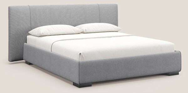 Omero letto imbottito contenitore sfoderabile in tessuto fiammato impe
