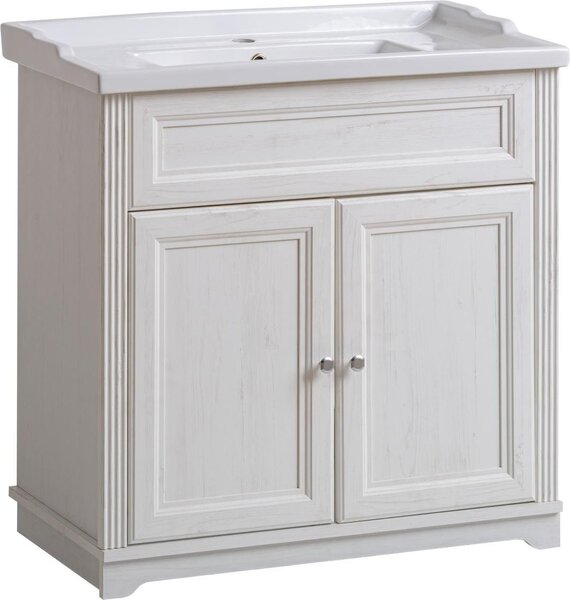 Mobili da bagno lavabo in stile antico con mobile di base bagno casa di campagna nuovo lavandino