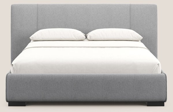 Omero letto imbottito contenitore sfoderabile in tessuto fiammato impe
