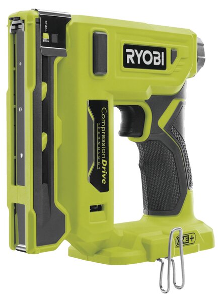 RYOBI - 18V ONE+ Stapler - 9.4 mm back staples. 6.35 mm to 14.3 mm length - 90 staple magazine + Staples and hook - R18ST50-0