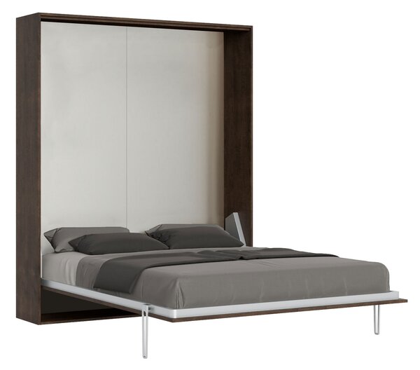Letto Matrimoniale a Scomparsa Salvaspazio Kentaro H210 cm Marrone