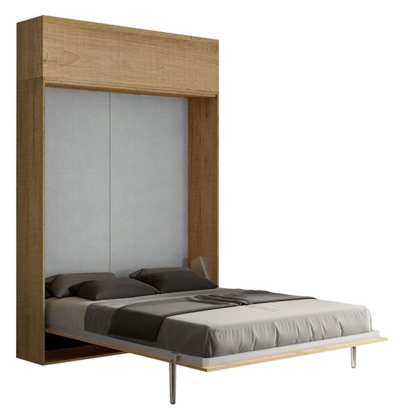 Letto Matrimoniale a Scomparsa Salvaspazio Kentaro H250 cm Marrone