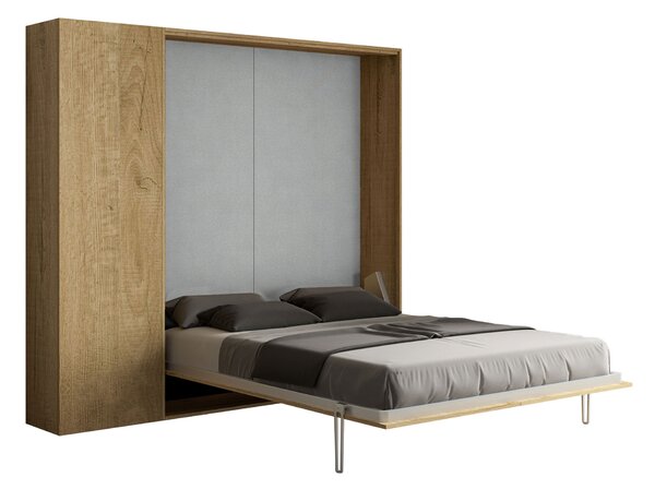 Letto Matrimoniale a Scomparsa Salvaspazio Kentaro H210 cm Marrone