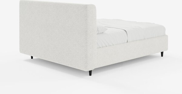 VALKIRIA letto di design con vano contenitore e testiera avvolgente -