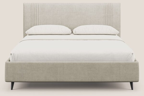 Yvonne letto contenitore in morbido tessuto impermeabile T02 panna