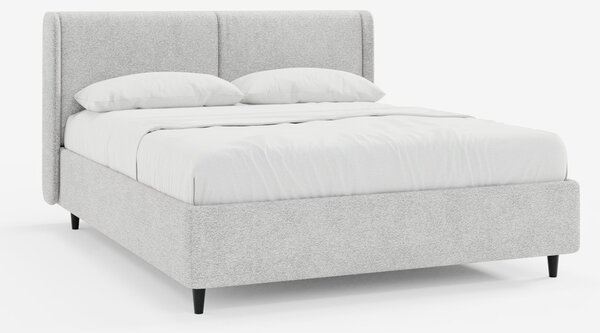 VALKIRIA letto di design con vano contenitore e testiera avvolgente -