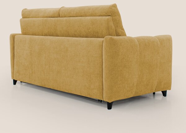 Peonia divano letto scandinavo con materasso H18 cm e morbido e alto s