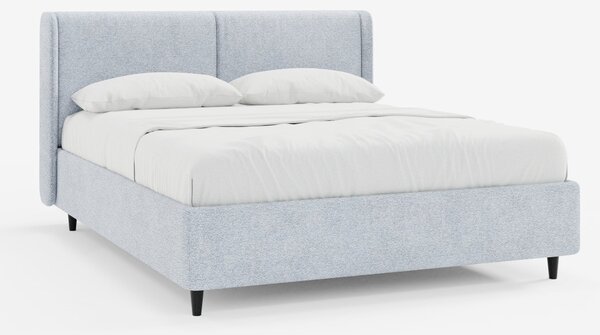 VALKIRIA letto di design con vano contenitore e testiera avvolgente -