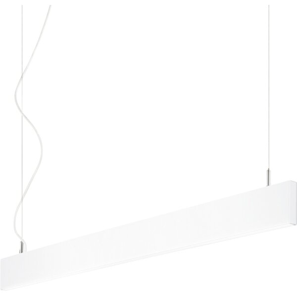 Ideal Lux - Lampada a sospensione su cavo LINUS LED/32W/230V 3000K CRI 90 120 cm bianco