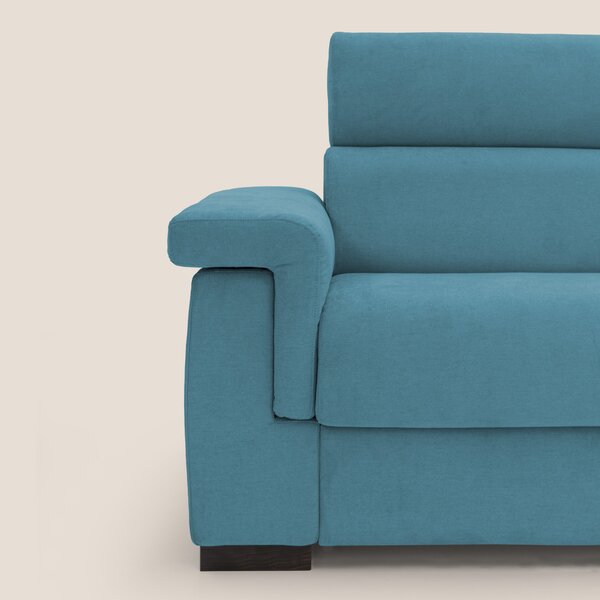 Bjorn divano letto sfoderabile con materasso H18 cm e poggiatesta recl
