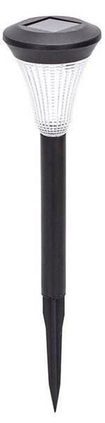 Aigostar - Lampada solare a LED/2V 6500K IP44 40 mAh nera