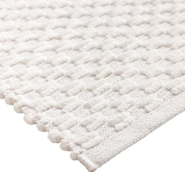 Tappetino per il bagno color crema 50x80 cm Lois – douceur d'intérieur