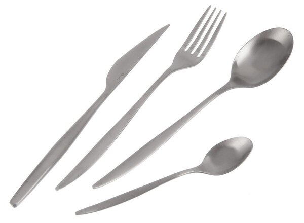 Posate argentate in acciaio inox 24 pz – Orion