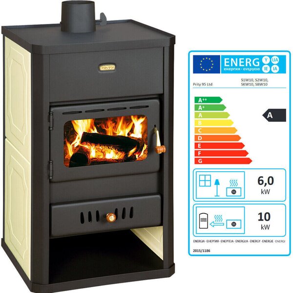 Stufa a legna ad acqua Prity S3W13 5,1 + 9,9 kw EEK-A
