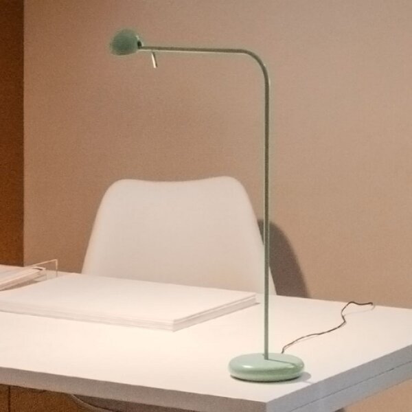 Lampade da tavolo Vibia, Pin, Verde, Studio / Ufficio, Metallo, Moderno