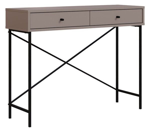Tavolo consolle grigio/beige 35x110 cm Titan – Marckeric