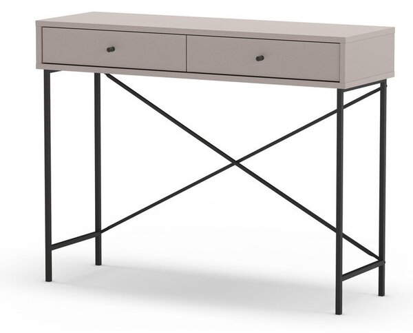 Tavolo consolle grigio/beige 35x110 cm Titan – Marckeric
