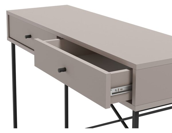 Tavolo consolle grigio/beige 35x110 cm Titan – Marckeric